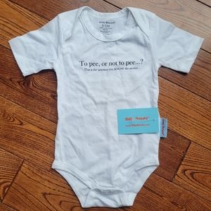🚨3/$10 NWT Silly Souls Diaper Shirt